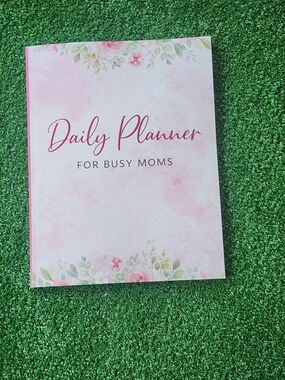 Daily Planner for Busy Moms - Pink Floral